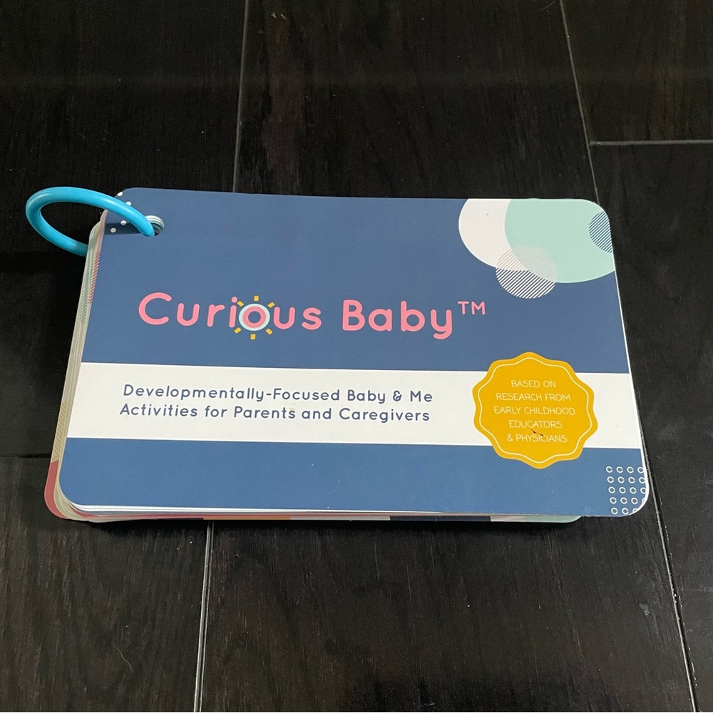 Curious Baby Activity Cards. Activities to with your newborn thru 12 months.